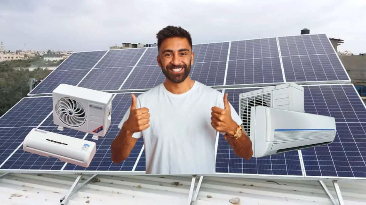How many ACs can be run from a 3kW solar