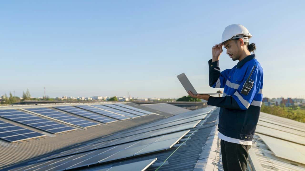 Gensol set up a solar plant on 40 acres