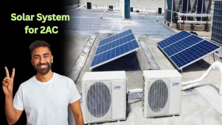 Solar System for 2ACs