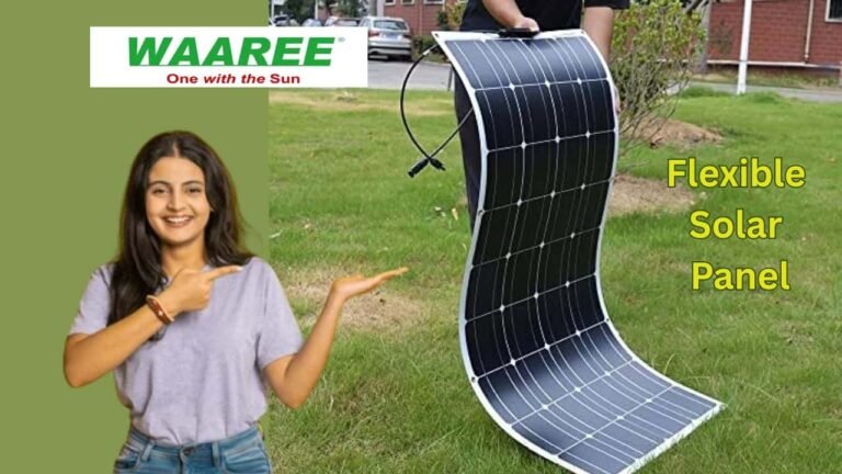 Waaree Flexible Solar panel price