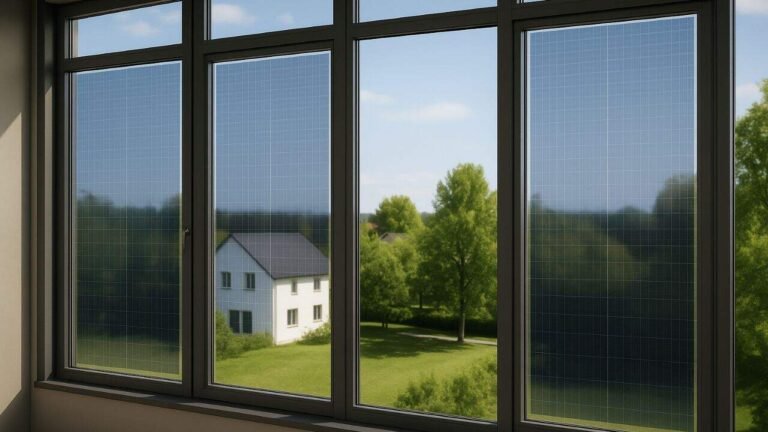 transparent Perovskite Solar Panel