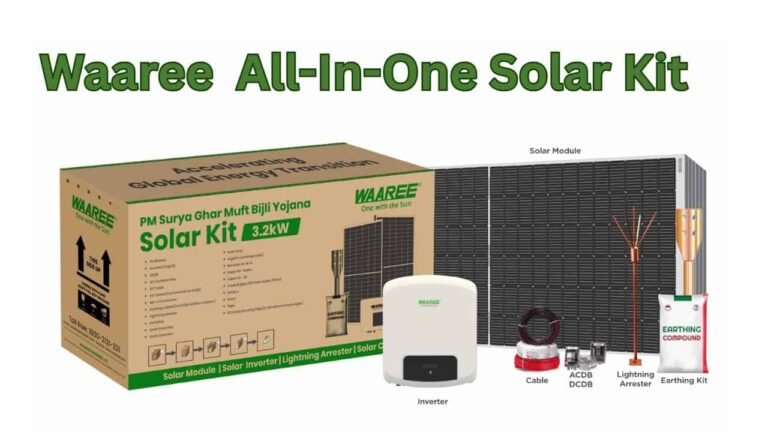 waaree All In One Solar Kit installing process