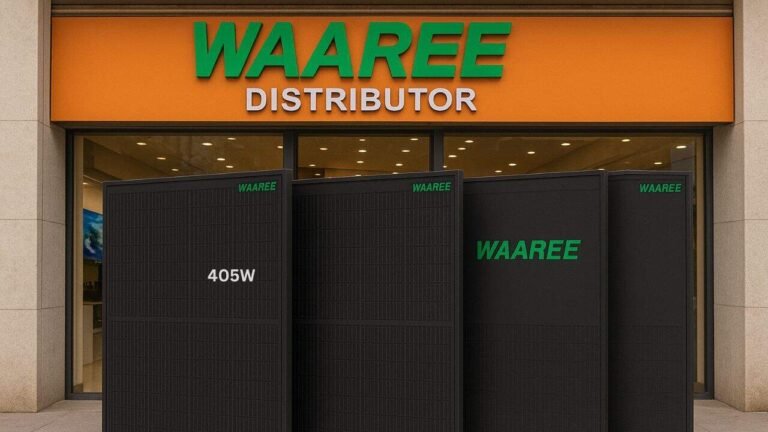 Waaree All Black 405W Solar Panels