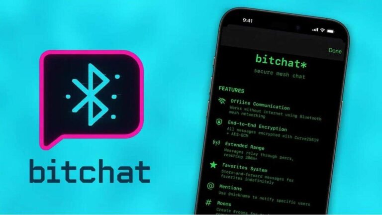 bitchat app work without internet