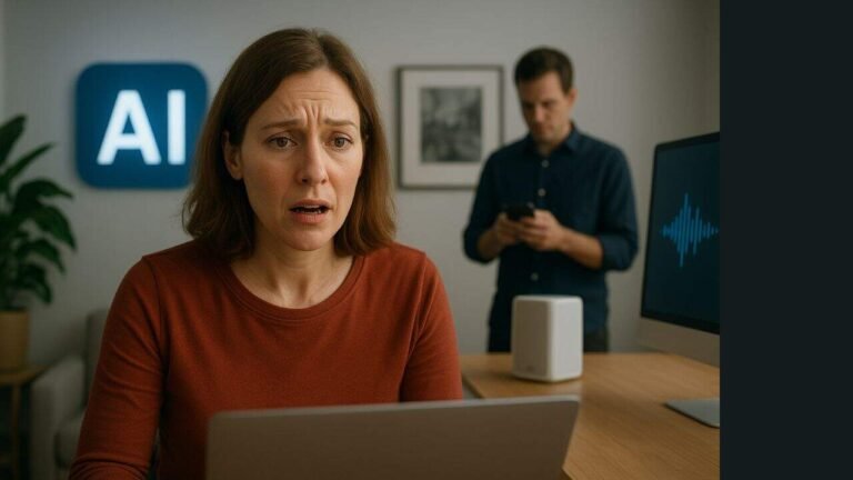 Woman lost voice returned by AI